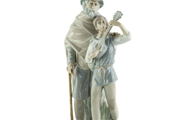Lladro Happy Travelers #4652 Figurine
