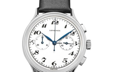 Longines Heritage L28274730 - Longines Heritage Automatic Silver Dial Stainless Steel Men's Watch