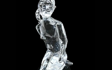 Loredano Rosin Glass Female Nude Figure.