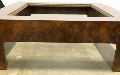 MILO BAUGHMAN Style MCM Wood Coffee Table Frame