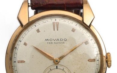 MOVADO Montre bracelet d'homme des années... - Lot 240 - Oger - Blanchet