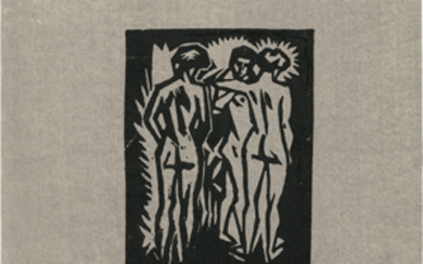 Macke, August (1887 Meschede - 1914 Perthes-les-Hurlus) Komposition (Drei weibliche Akte)