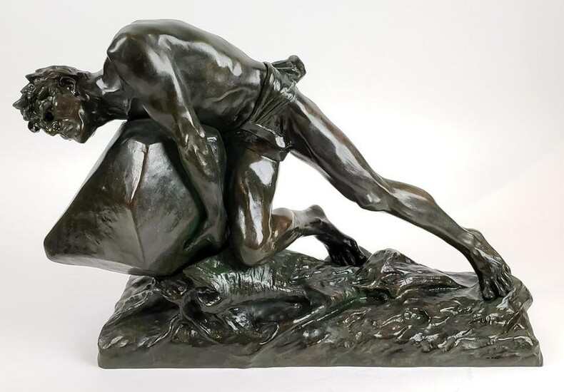 Magnificent 19th C. Edouard Drouot Signed Bronze