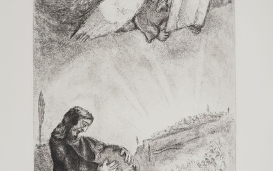 Marc CHAGALL - Prophétie sur Jérusalem, c
