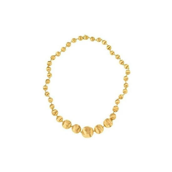 Marco Bicego Africa Yellow Gold Ball Necklace CB1329 Y