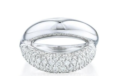 Mauboussin Twins Open Pave Ring