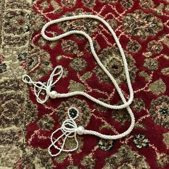 Mid Century Lariat Necklace