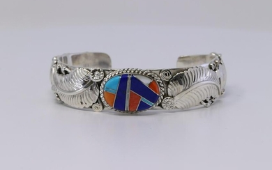 Native American Navajo Handmade Sterling Silver