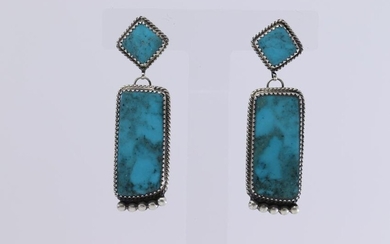 Native American Navajo Sterling Silver Turquoise