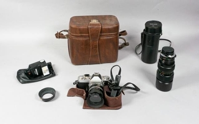 Nikon FT2 Nikomat Camera With Lenses & Accessories