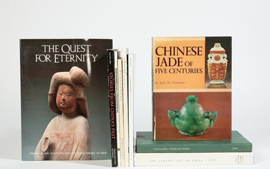 Nine reference books on Chinese works of art