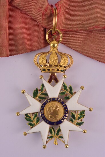 ORDRE DE LA LEGION D'HONNEUR Croix de commandeur 2nd Empire...