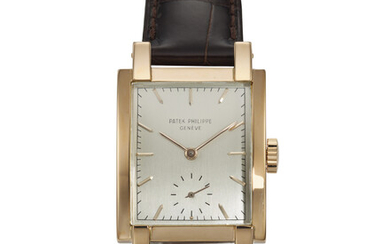 PATEK PHILIPPE, REF. 2443, A VERY FINE 18K ROSE GOLD WRISTWATCH WITH SUBSIDIARY SECONDS