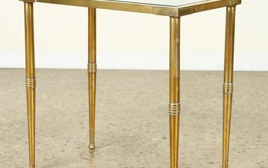 PETITE BRASS TABLE MANNER OF ANDRE ARBUS C.1960