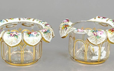 Pair of cachepots, probably (i