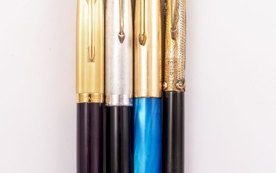 Parker 51 Fountain Pens and Mechanical Pencil
