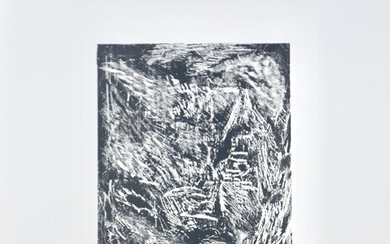 SOLD. Per Kirkeby: Composition. Signed PK 80. Zincography, 230/400. 45 x 38 cm. Unframed. – Bruun Rasmussen Auctioneers of Fine Art