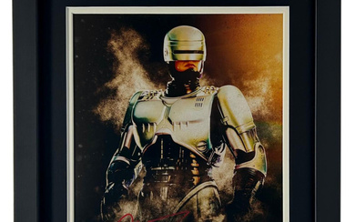 Peter Weller Signed "Robocop" Custom Framed Photo Inscribed "ROBO" (JSA)