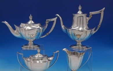 Plymouth by Gorham Sterling Silver Tea Set 4pc