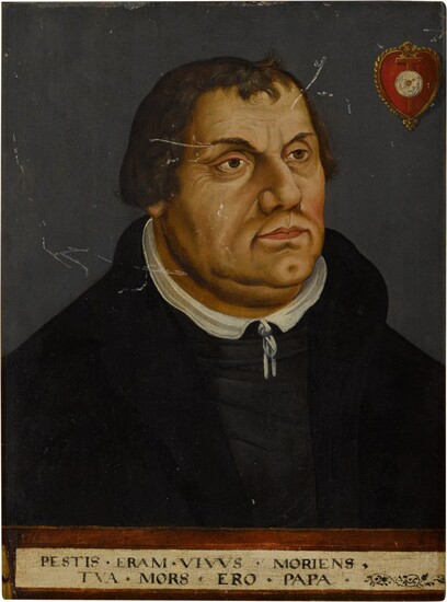 Portrait of Martin Luther, Follower of Lucas Cranach the Elder