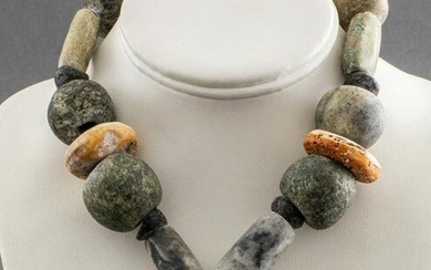 Precolumbian & Other Stone Beads Necklace