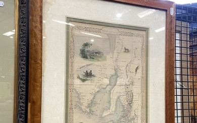 Print of a Map of South Australia, 56 x 46 cm