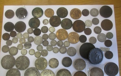 Range of British coins, generally fair/fine to very fine, in...