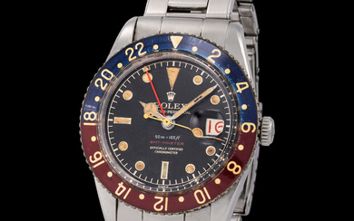 Rolex – Extremely Rare and Well Preserved, Bakelite GMT Master Ref. 6542,...