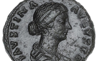 Roman Empire, Faustina Junior, 147–175, As, IVN S C, RIC 1647, 11.,10...