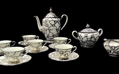 Rosenthal (1879) Porcelain coffee service, Mod. Empire