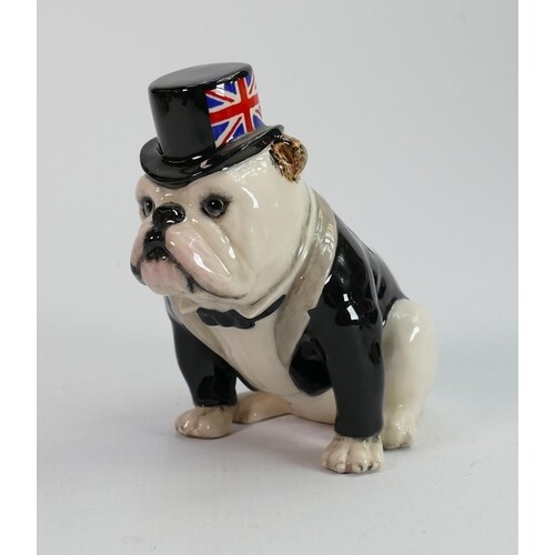 Royal Doulton The British bulldog: DA228 white.
