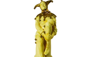 Royal Doulton Vellum Glaze Figurine Jester