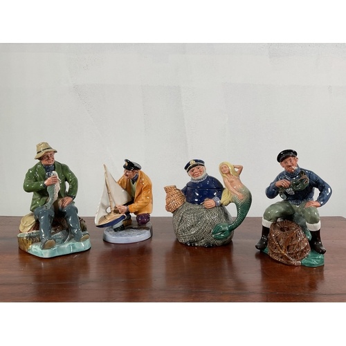 Royal Doulton: a collection of four figures comprising "The ...