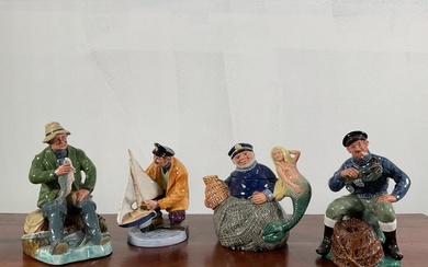 Royal Doulton: a collection of four figures comprising "The ...