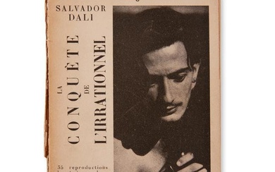 SALVADOR DALÍ (1904-1989) LA CONQUÊTE DE L'IRRATIONNEL. Paris, Éditions surr&#233...
