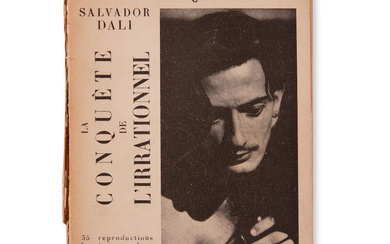 SALVADOR DALÍ (1904-1989) LA CONQUÊTE DE L'IRRATIONNEL. Paris, Éditions surréalistes,...