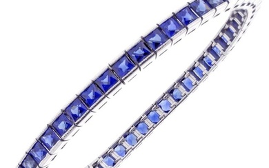 Sapphire Line Bracelet