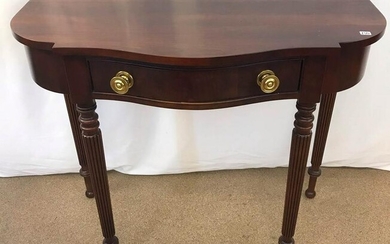 Statton Federal Style Mahogany Console Table