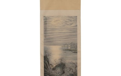 TAO LENGYUE LANDSCAPE SCROLL PAINTING