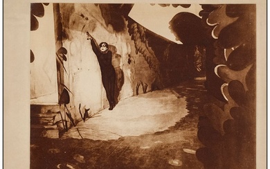 THE CABINET OF DR. CALIGARI - Lobby Card (11" x 14"); Very Fine