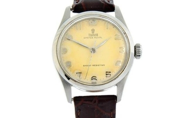 TUDOR - an Oyster Royal wrist watch. Stainless steel case. Case width 31mm. Reference 7903, serial