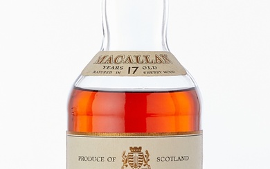 The Macallan 17 Year Old Special Selection 43.0 abv 1965 (1 BT75)