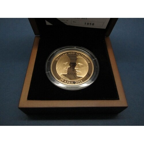 The Royal Mint Gold Proof Five Pounds Coin 2011 'The Royal W...
