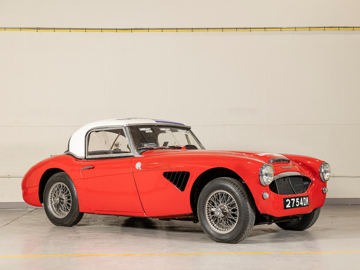 The ex-works; Donald and Erle Morley 1959 Austin-Healey 3000 MkI...