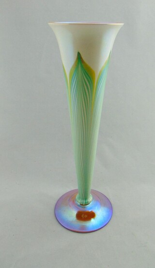 Tiffany Favrile glass vase