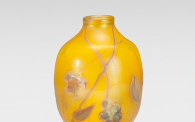 Tiffany Studios Yellow Vase