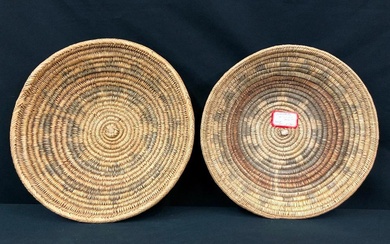 Two Vintage Navajo Baskets