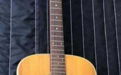 VINTAGE EPIPHONE MODEL 6732 ACOUSTIC GUITAR, FROM HOME