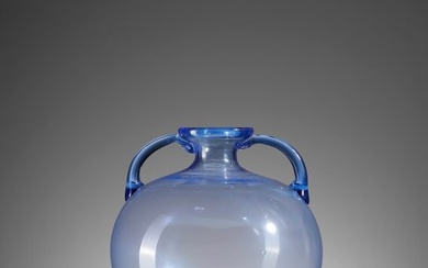 VITTORIO ZECCHIN 5305 double-handled vase for MVM Cappellin, Murano.