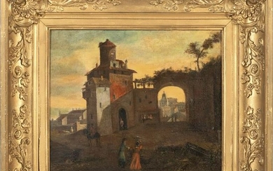 Venetian painter 18th century 29x34 cm.